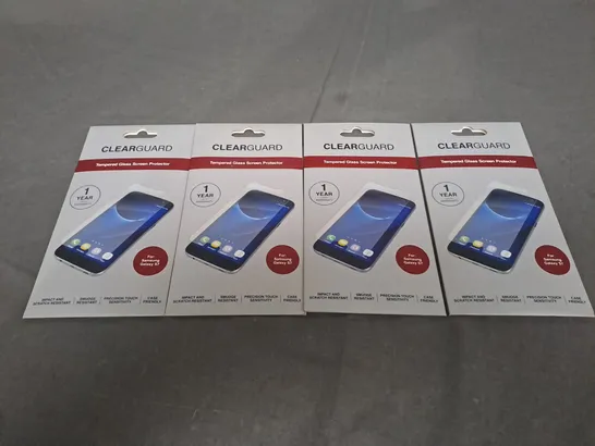 MEDIUM BOX OF CLEARGUARD TEMPERED GLASS SCREEN PROTECTORS