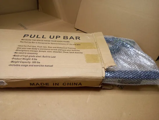 BOXED DOOR FRAME PULL UP BAR 
