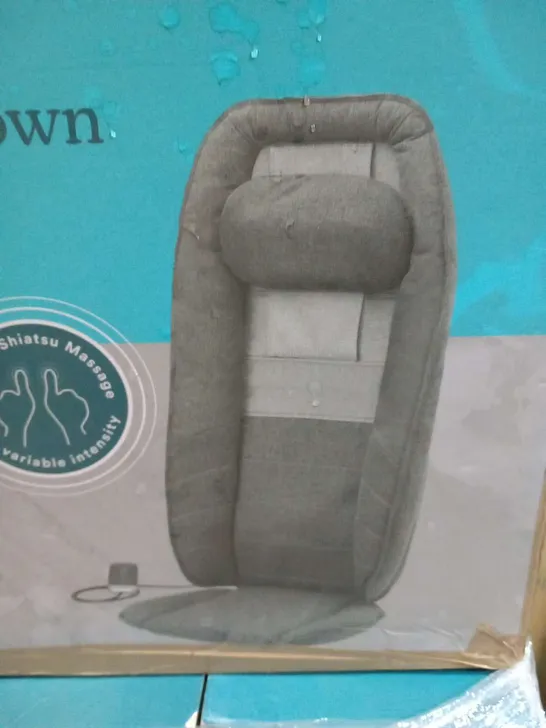 BOXED HOMEDICS TOTAL RECLINE MASSAGER WITH SOOTHING HEAT