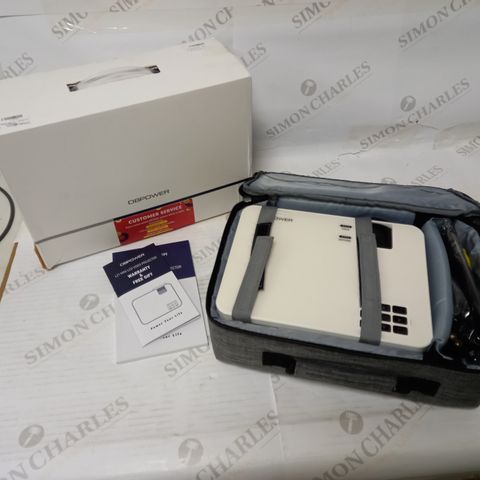 BOXED DBPOWER MINI LCD PROJECTOR WITH CARRY CASE