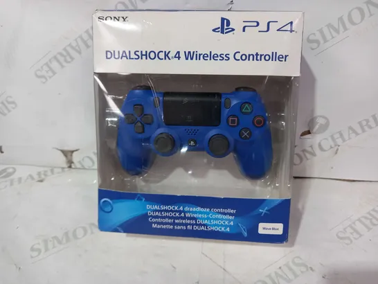 SONY PLAYSTATION 4 DUALSHOCK WIRELESS CONTROLLER IN BLUE