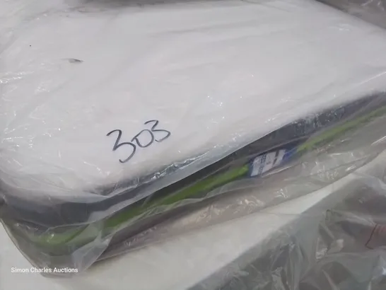 QUALITY BAGGED 4' HYBRID MEMORY FIBRE OPEN COIL MATTRESS 