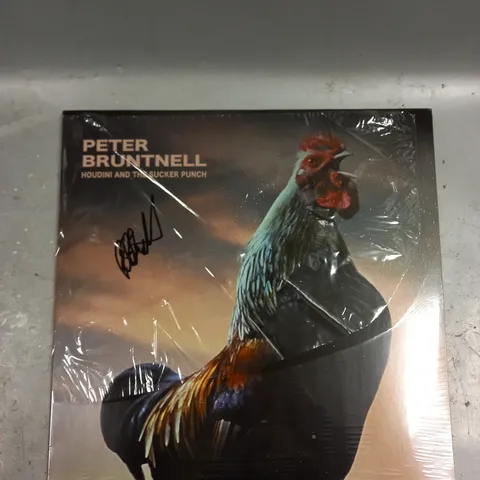 PETER BRUNTNELL HOUDINI AND THE SUCKER PUNCH SIGNED VINYL	