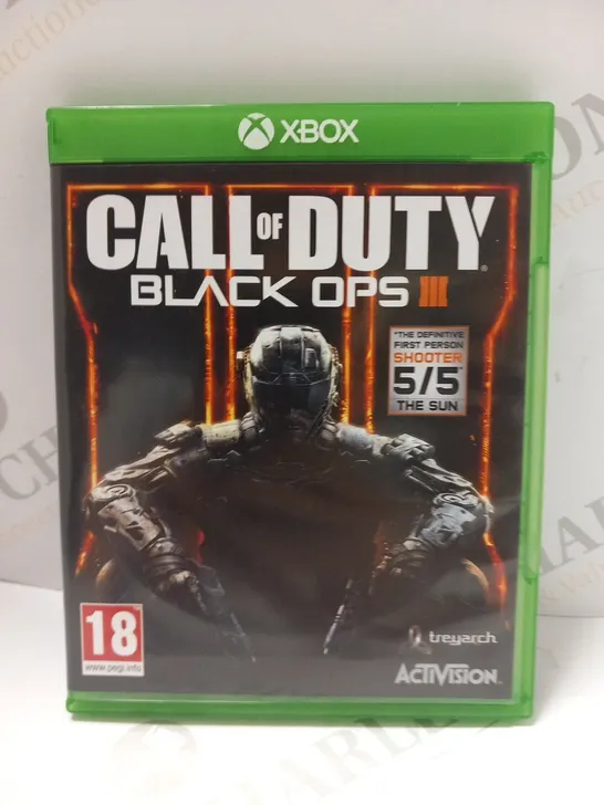 XBOX CALL OF DUTY BLACK OPS III