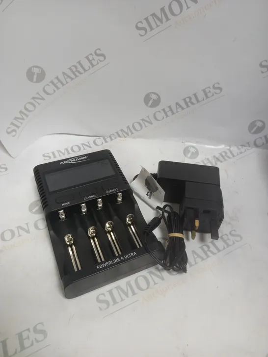 BOXED ANSMANN POWERLINE 4 ULTRA CHARGER 