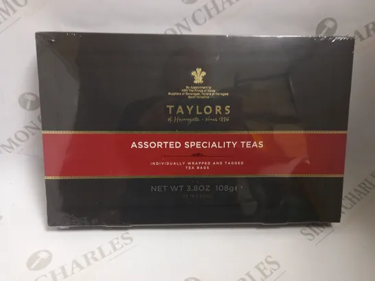 SEALED TAYLORS ASSORTED SPECIALITY TEAS 