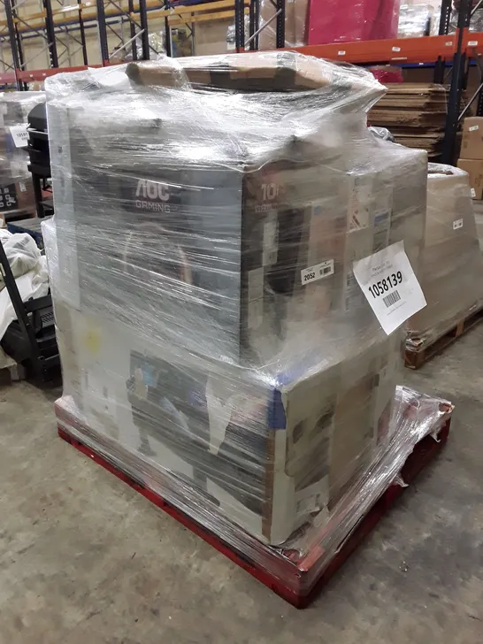 PALLET OF APPROXIMATELY 19 UNPROCESSED RAW RETURN MONITORS TO INCLUDE;