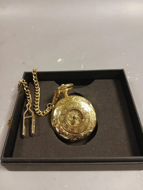 DAVID ASTER EXHIBITION CASE POCKET WATCH 