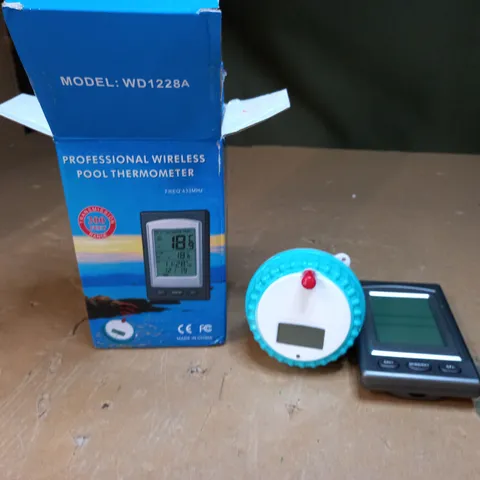 PROFFESIONAL WIRELESS POOL THERMOMETER