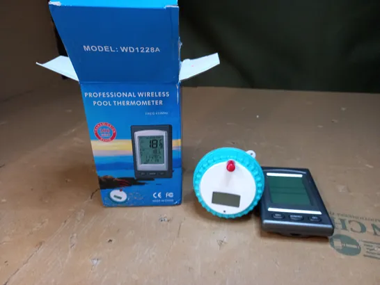 PROFFESIONAL WIRELESS POOL THERMOMETER