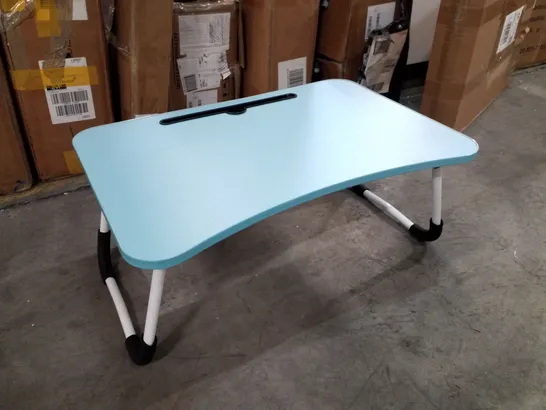 BOXED LAPTOP TABLE - LIGHT BLUE