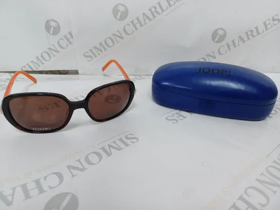 JOOP! OVAL FRAMED ORANGE/TORTOISE SUNGLASSES 