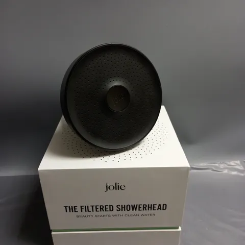 BOXED JOLIE FILTERED SHOWER HEAD BLACK