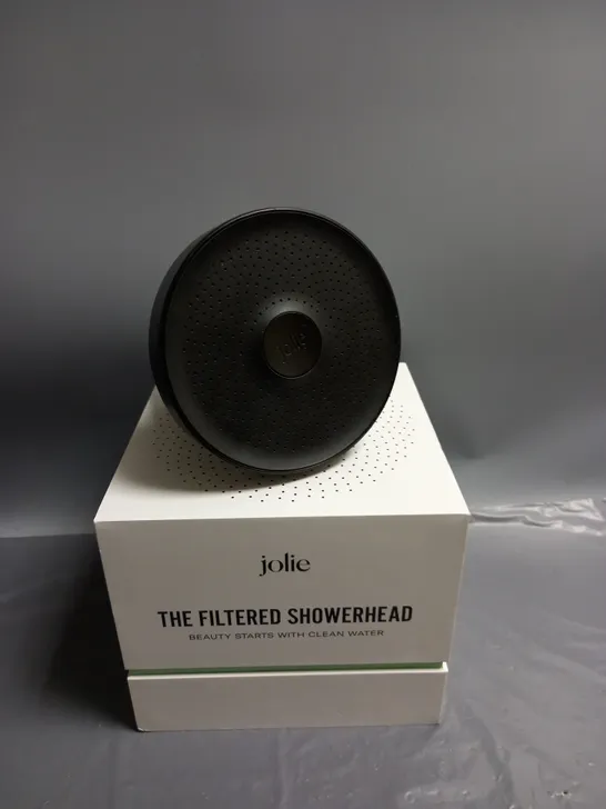 BOXED JOLIE FILTERED SHOWER HEAD BLACK