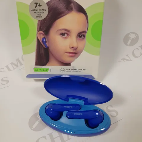 BOXED BELKIN SOUNDFORM NANO WIRELESS EARBUDS FOR KIDS