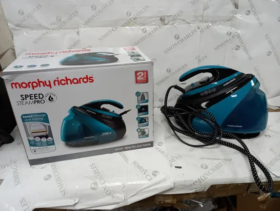 MORPHY RICHARDS 332101 AUTO CLEAN SPEED STEAM PRO 7 BAR STEAM GENERATOR IRON