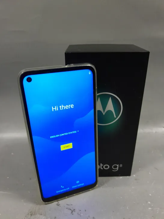 BOXED MOTOROLA MOTO G8 SMARTPHONE 