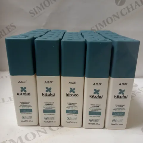 LOT OF APPROX 24 X 75ML A.S.P KITOKO HYDRO REVIVE CLEANSER 