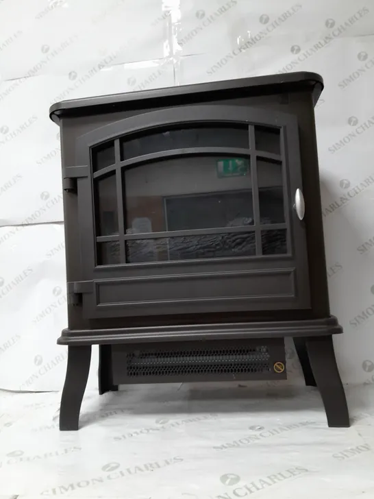 WARMLITE WINGHAM 2000W GREY ELECTRIC STOVE HEATER