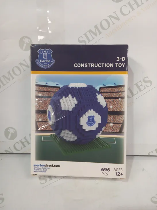 EVERTON FOOTBALL CLUB 3D CONSTRUCTION TOY