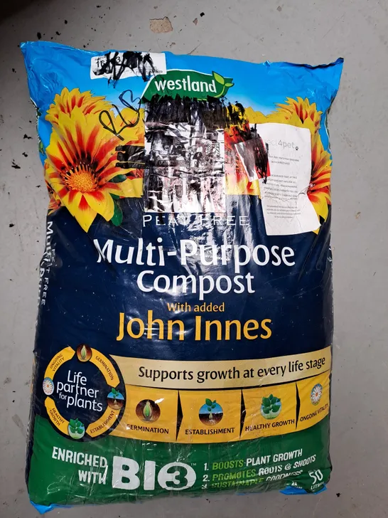 WESTLAND MULTI-PURPOSE COMPOST WITH ADDED JOHN INNES - COLLECTION ONLY