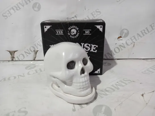 MASTER OF MACABRE INCENSE SKULL