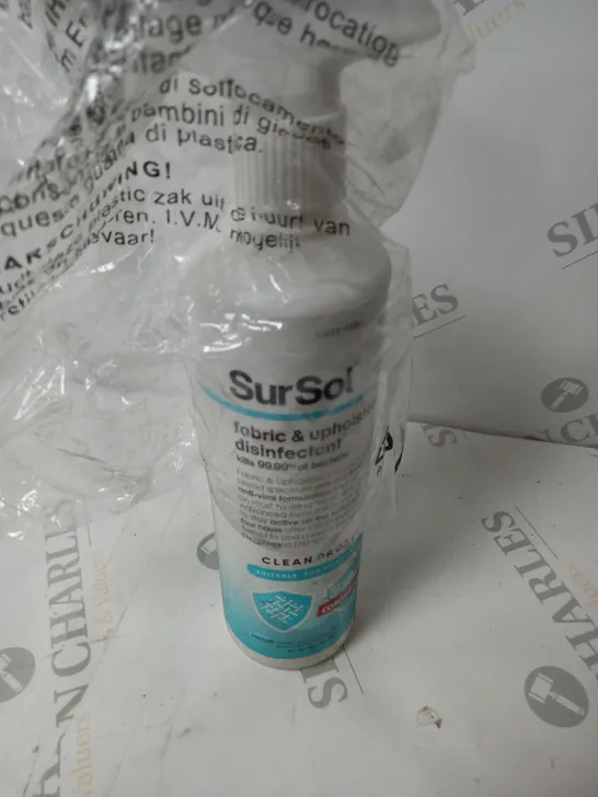 BOX OF SURSOL FABRIC DISINFECTANT 