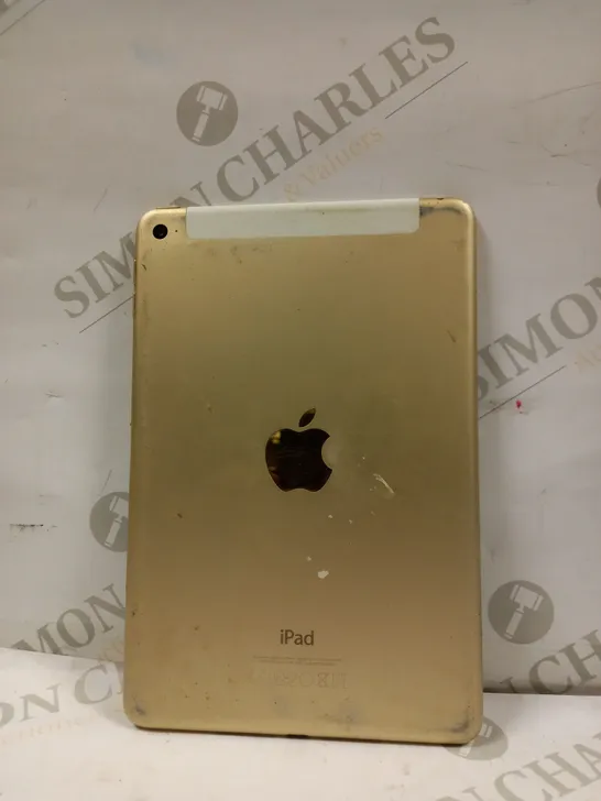 APPLE IPAD MINI 4 IN GOLD