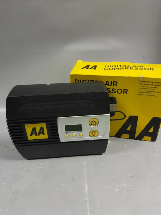 BOXED AA DIGITAL AIR COMPRESSOR PUMP