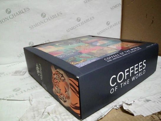 WHITTARDSCOFFES OF THE WORLD - 9 INDIVIDUAL BOXES OF GROUND COFFEE