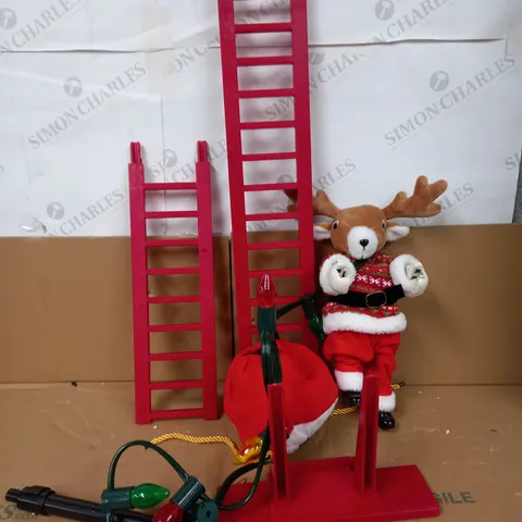 OUTLET MR CHRISTMAS ANIMATED CLIMBING CHARACTER