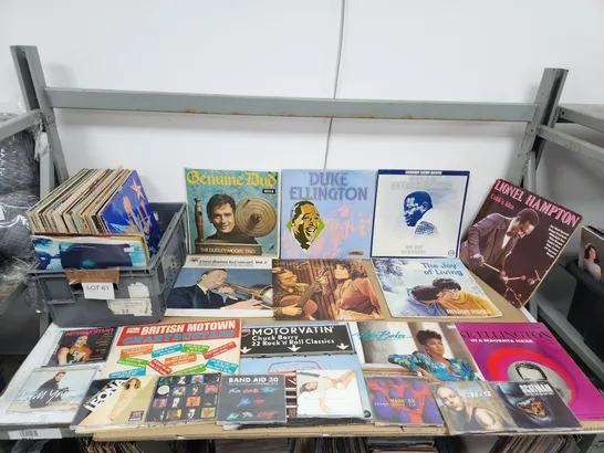 A COLLECTION OF VINYL RECORD LPs ETC