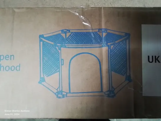 BOXED CHILD SAFETY PLAYPEN