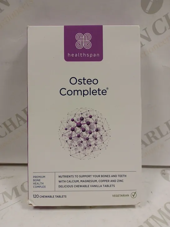 HEALTHSPAN OSTEO COMPLETE CHEWABLE TABLETS 