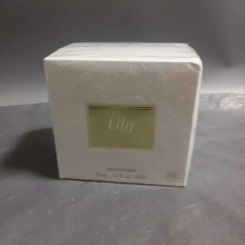 BOXED AND SEALED LILY EAU DE PARFUM 75ML