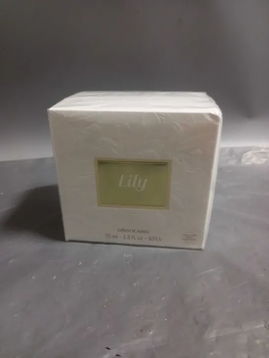 BOXED AND SEALED LILY EAU DE PARFUM 75ML