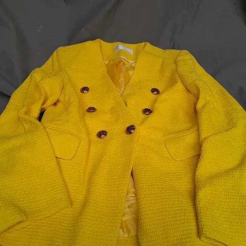 HELENE BERMAN LONDON YELLOW BLAZER - SIZE 10 