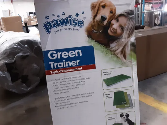 BOXED PAWISE GREEN TRAINER - 43X7 CM 