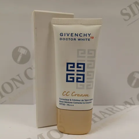 GIVENCHY DOCTOR WHITE 10 CC CREAM IDEAL SKINTONE CORRECTOR & CREATOR 30ML TESTER