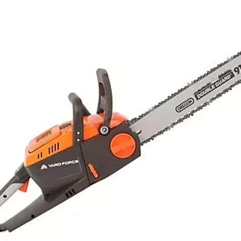  YARD FORCE 40V CORDLESS CHAINSAW WITH 35CM LENGTH BAR AND CHAIN