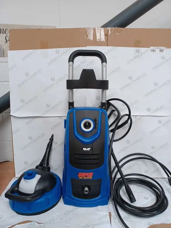 WOLF SUPER BLASTER PRESSURE WASHER BLUE