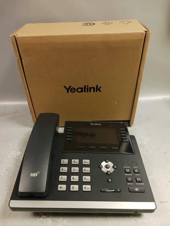 BOXED YEALINK SIP-T46U GIGABIT IP TELEPHONE 