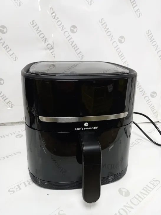 COOK'S ESSENTIALS 4L AIR FRYER BLACK