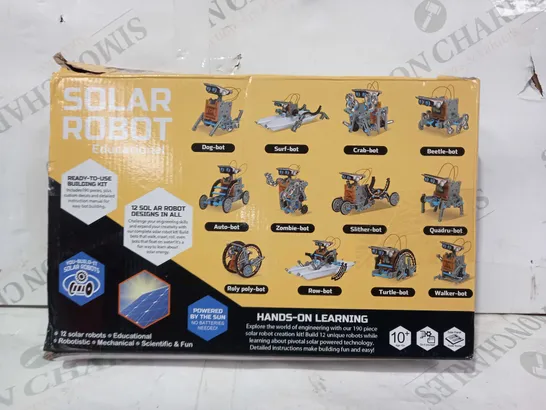 STEM EDUCATIONAL SOLAR ROBOT CREATION KIT