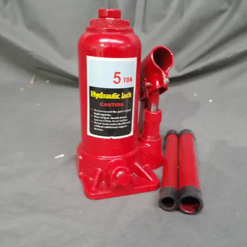 BOXED HYDRAULIC JACK 5-TON 