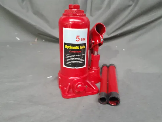 BOXED HYDRAULIC JACK 5-TON 