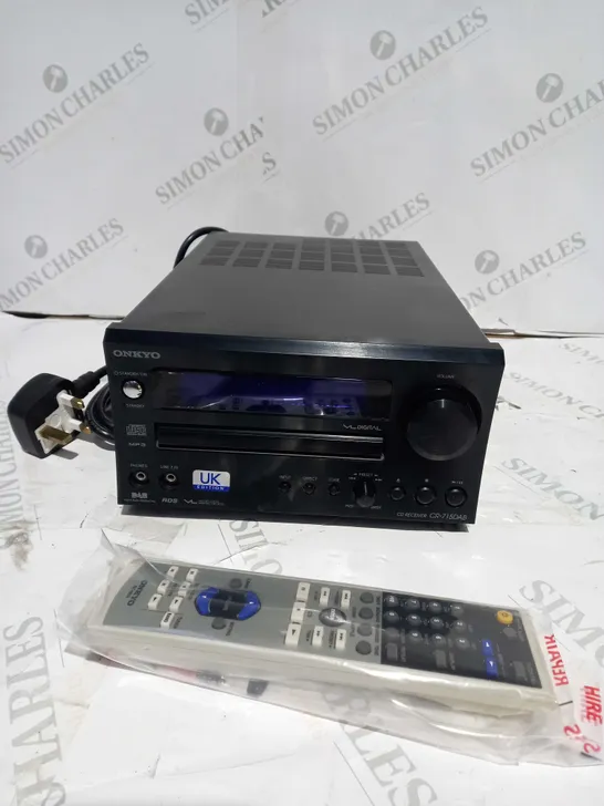 BOXED ONKYO CR715DAB CD RECEIVER