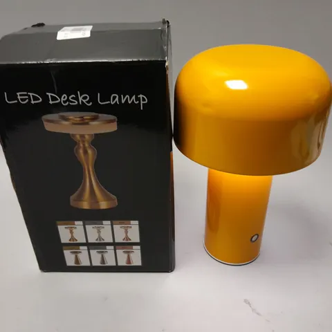 LED TABLE LAMP - YELLOW