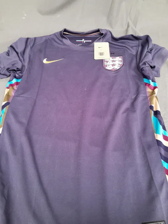 NIKE ENGLAND FOOTBALL SHIRT EURO 2024 IN BLACK - SMALL