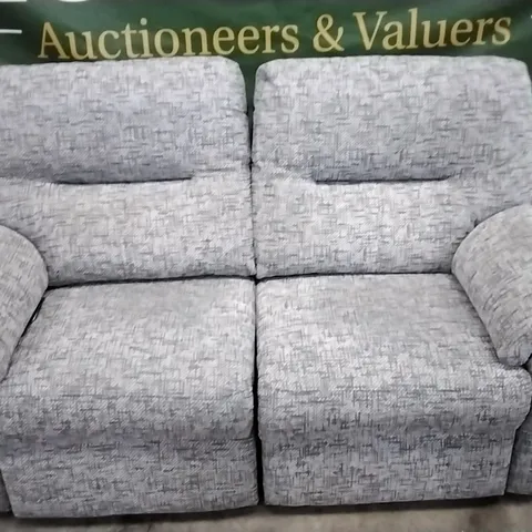 QUALITY BRITISH DESIGNED & MANUFACTURED G PLAN SEATTLE 2.5 SEATER POWER RECLINER SOFA REMCO SLATE FABRIC